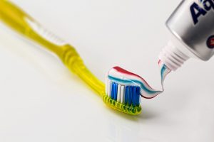 Toothbrush and tooth paste