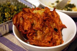 Deep fried Onion bhaji