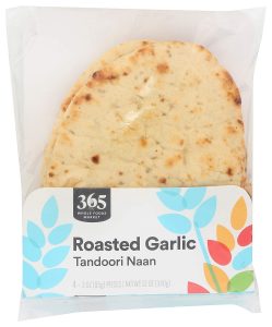 Roasted Garlic Naan