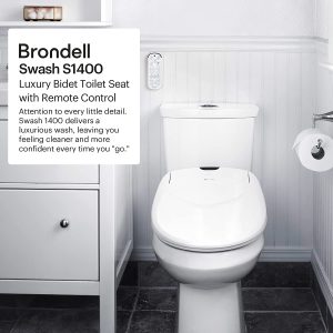 Brondell S1400-RW Swash 1400 Luxury Bidet Toilet Seat