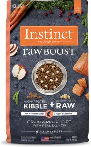 Instinct Raw Boost Grain Free Recipe with Real Salmon Natural Dry Dog Food by Nature's Variety