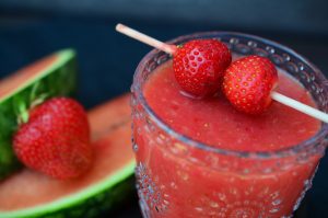 alternative apple, strawberry,  watermelon smoothie ingredients