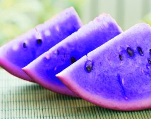 purple watermelons